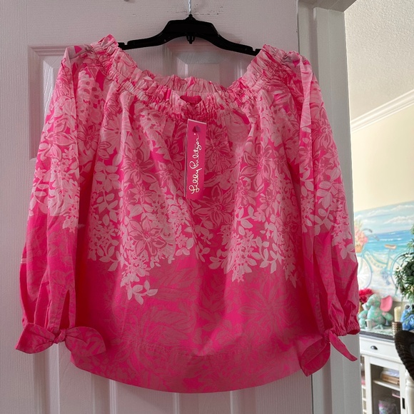 NWT Lilly Pulitzer  Jamielynn Long sleeve Size Medium - Picture 8 of 12